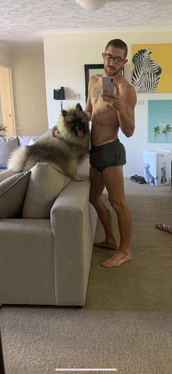 Just me and my floofy puppy 🙈