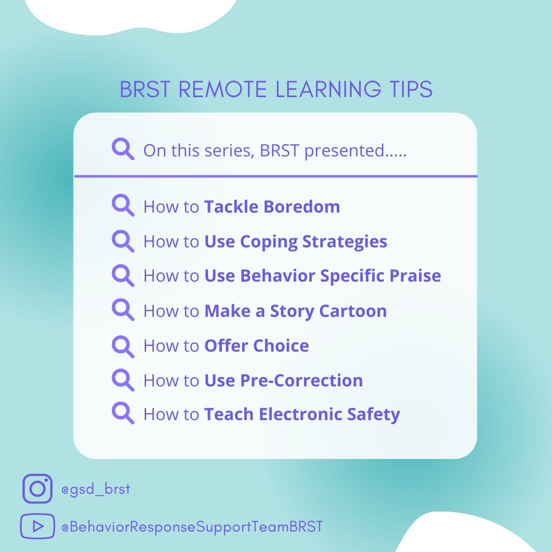 Behavior Response Support Team (BRST) tweet media