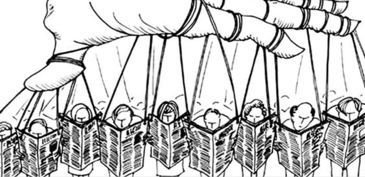 Ruth05533173's tweet photo. La manipulación mediática se ejerce cuando se utiliza el poder persuasivo que caracteriza a los medios masivos de comunicación, para persuadir a los ciudadanos.
#ActivismoEducativo #manipulacionmediatica @HelenHasbun https://t.co/3FeWh4HQUz