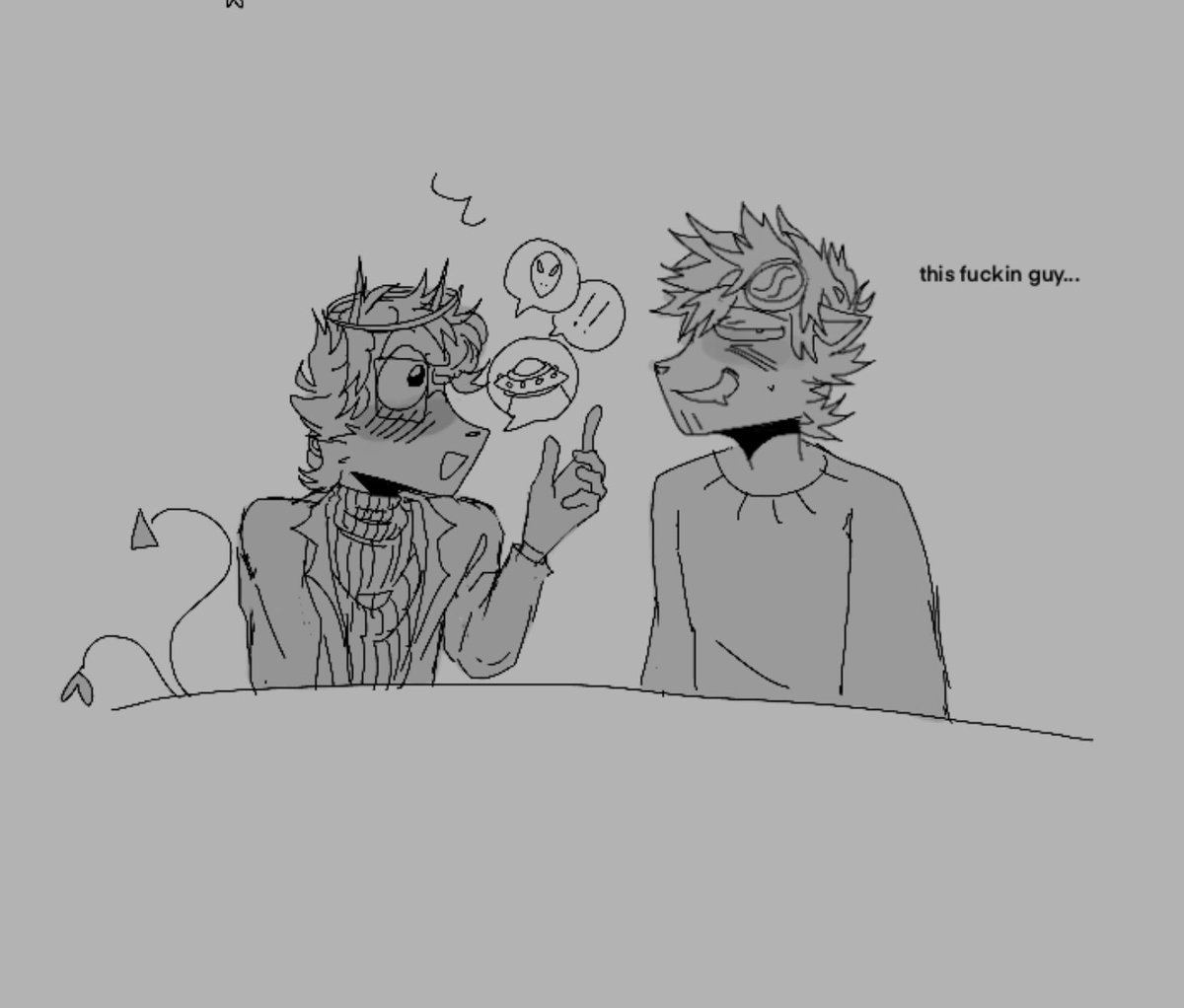they converse 
