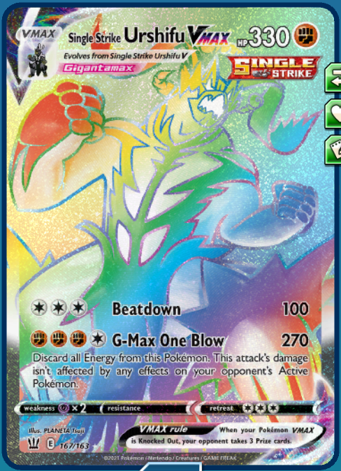 Giveaway for a Rainbow Rare Single Strike Urshifu!

All you have to do enter is

✅ Follow my Twitter
✅ Like this Tweet
✅ Retweet this Tweet