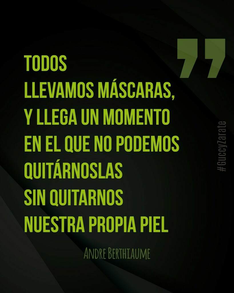 GuccyZarate's tweet photo. 🎭 Todos llevamos máscaras !!
.
🤝 #JuntosPodemos 🙏
.
.
.
#GuccyZarate #frases #dichos #citas #quotes #FraseDelDia #pensamientos
#AquiYAhora #SerMejor #SerUnoMismo #DespertarEspiritual #mascaras #frasesmotivadoras https://t.co/ZogrIdpVIP