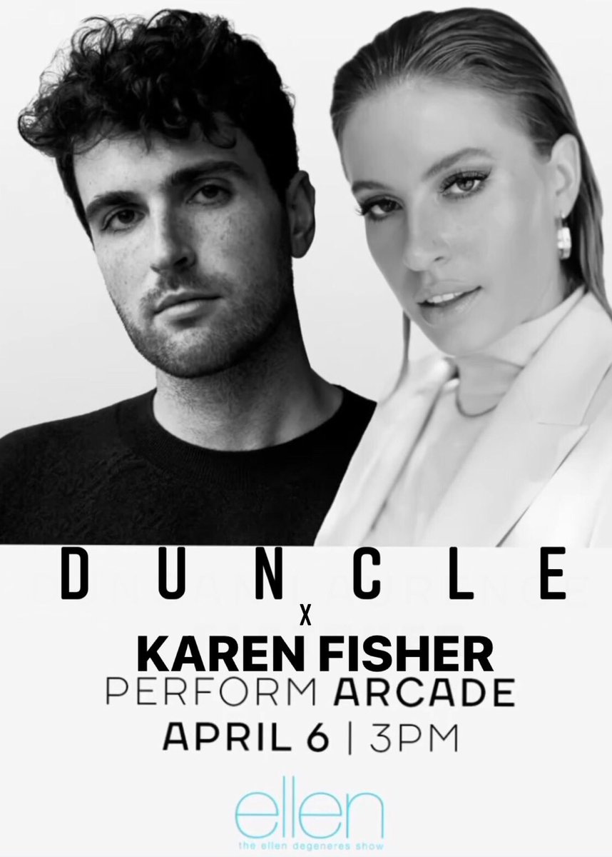 fletchfamdaily's tweet photo. HOW THE PROMO SHOULDβVE LOOKED! π @findingfletcher @dunclaurence #iykyk #fletcher #DuncanLaurence #duncle #karenfisher #arcade @dunclaurence https://t.co/qpPbMrfDMA