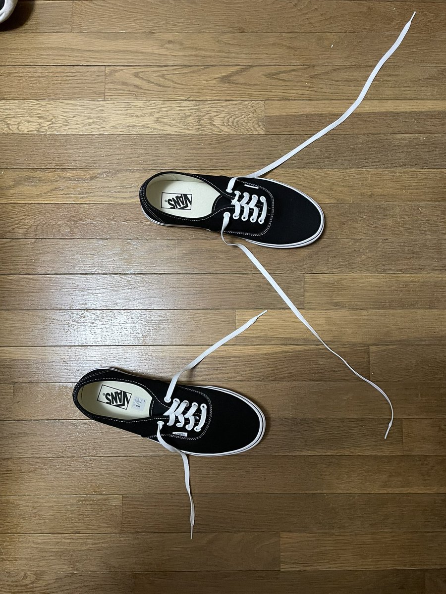 thoy1020's tweet photo. @VANS_66 what’s up with this lmao! #longlaces https://t.co/G6yjqh4bH2