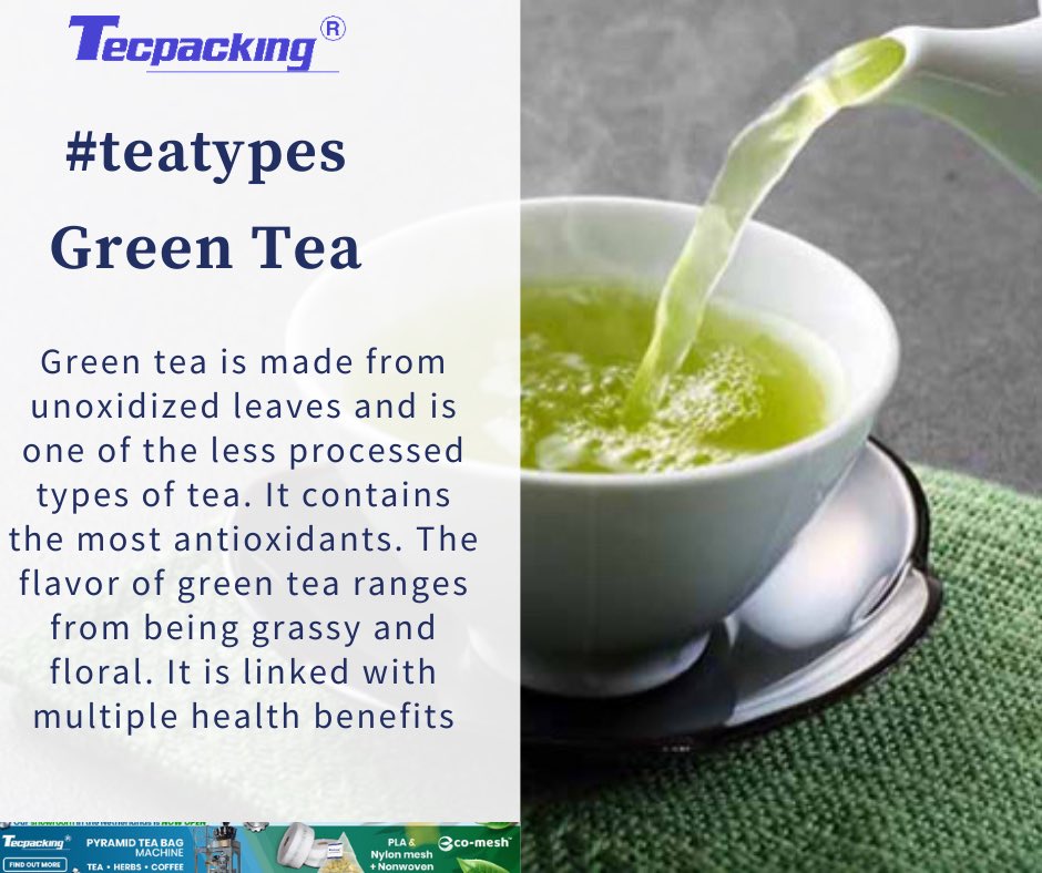 TecpackingG's tweet image. What exactly is Green Tea? 
#teatypes #greentea #tecpacking