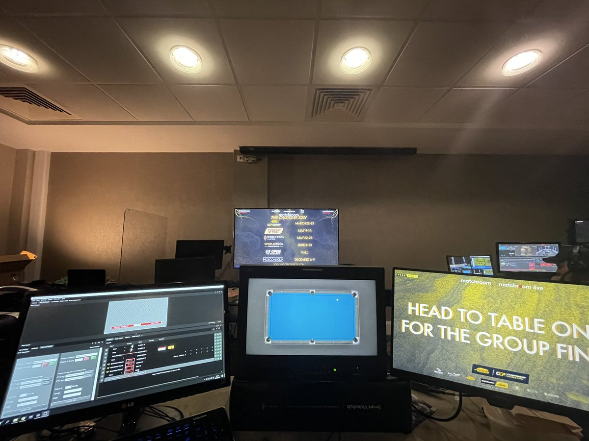 jtbroadcasts's tweet photo. It’s been an absolutely pleasure working this week on @MatchroomPool/@LoopProduction’s coverage of the Championship League Pool event!
It’s been great fun and have loved getting to know a new game! 🎱🙏
#PredatorCLP https://t.co/cjcUKXxt01
