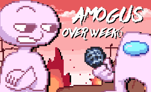 GameBanana's tweet photo. amogus over week 6 for #FridayNightFunkin by TheMaurii https://t.co/nTRpOelmEP #SkinMods #FNF https://t.co/cRjc7xzb2K