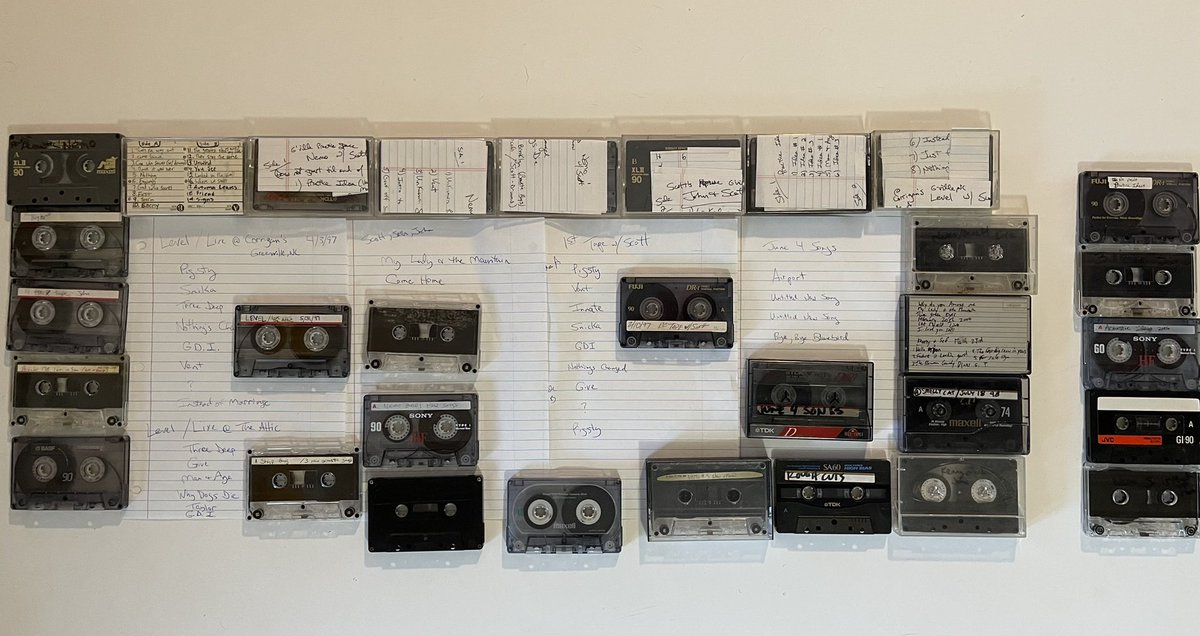 JohnJ2me's tweet image. What a find...new songs that never made it to the studio, multiple practice tapes, live shows etc. etc.
So many tapes to still go thru but what a ride so far...
#Nemo #Avett #2me #TimetoConvert