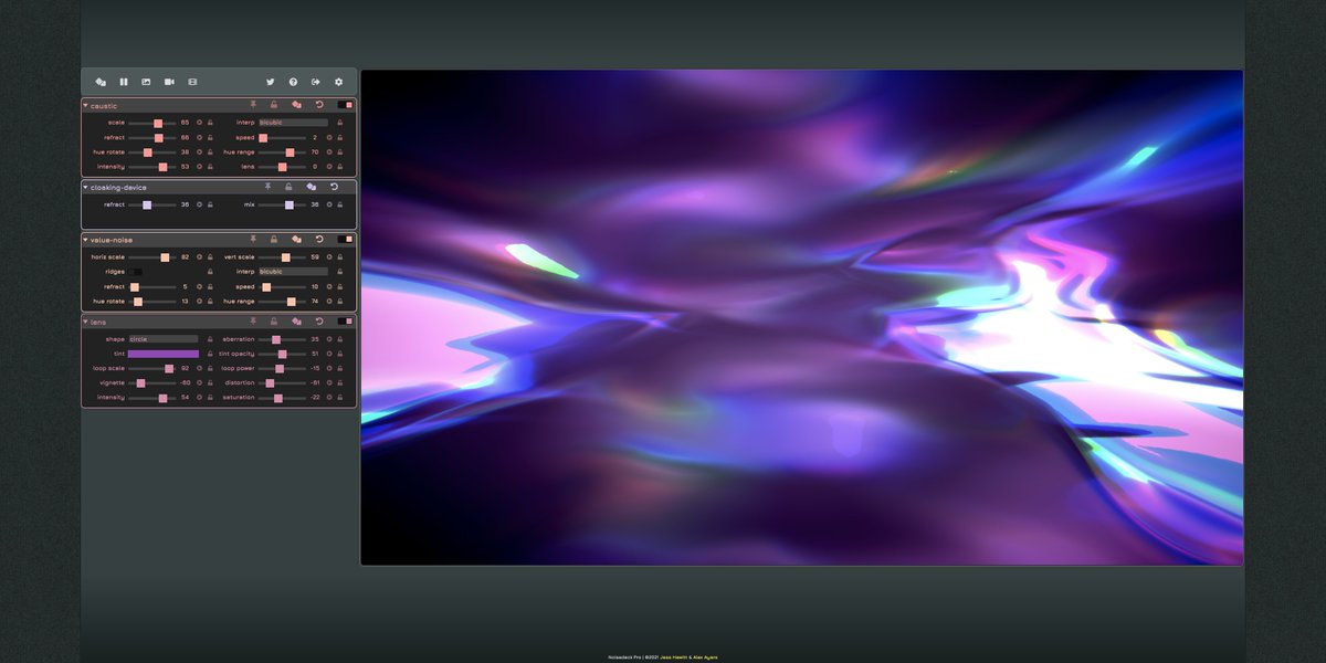 noisedeck tweet media