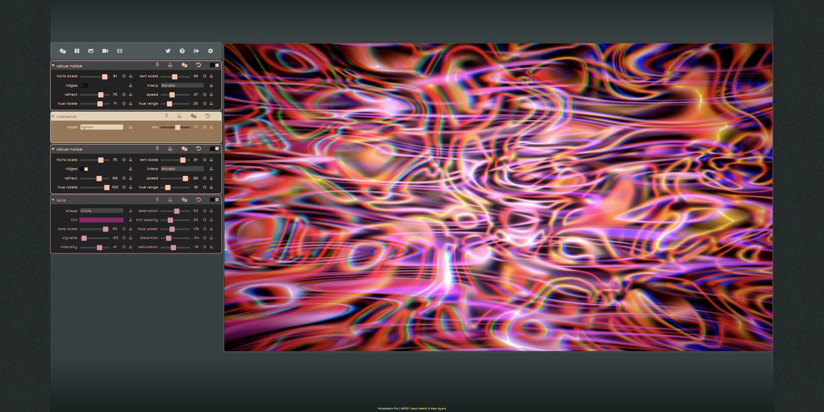 noisedeck tweet media