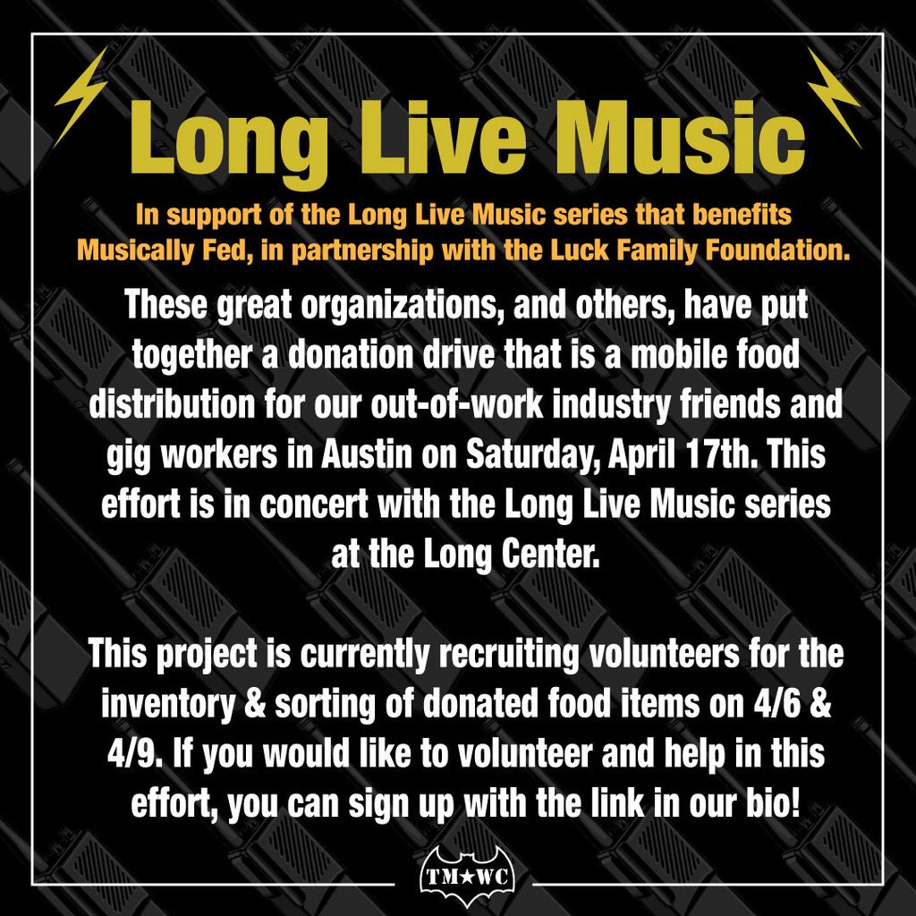 Texas Music Workforce Coalition tweet media