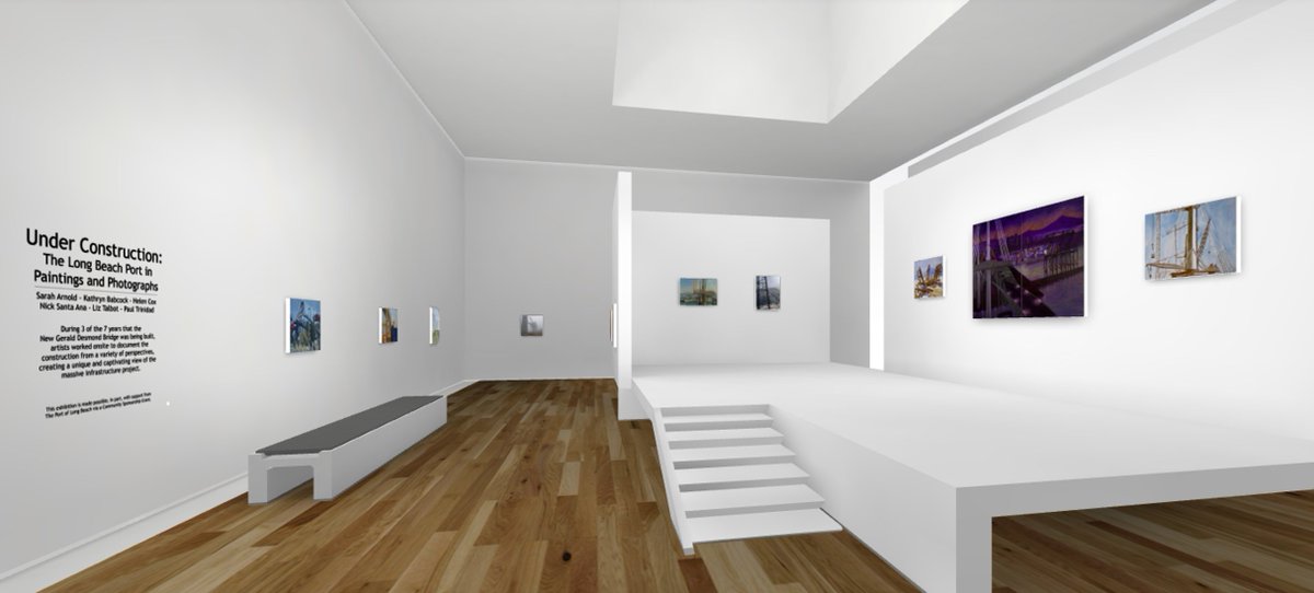A fine art exhibit documenting the Bridge Project is opening at Long Beach Creative Group Gallery. Find details in our Weekly Update: bit.ly/3w2sc9z. View the pieces online: bit.ly/3sqmsVa, and check out stories of the artists featured: bit.ly/3rrd0iX.