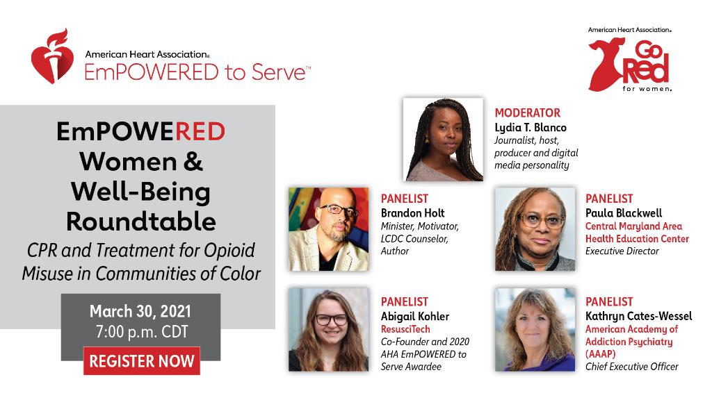Racial justice includes fighting for health equity for women of color, and you can be part of the solution. Join us for honesty, insights and inspiration at our EmPOWERED Women’s Roundtable. Tues March 30 at 7pm CT . spr.ly/6014Hv7H4