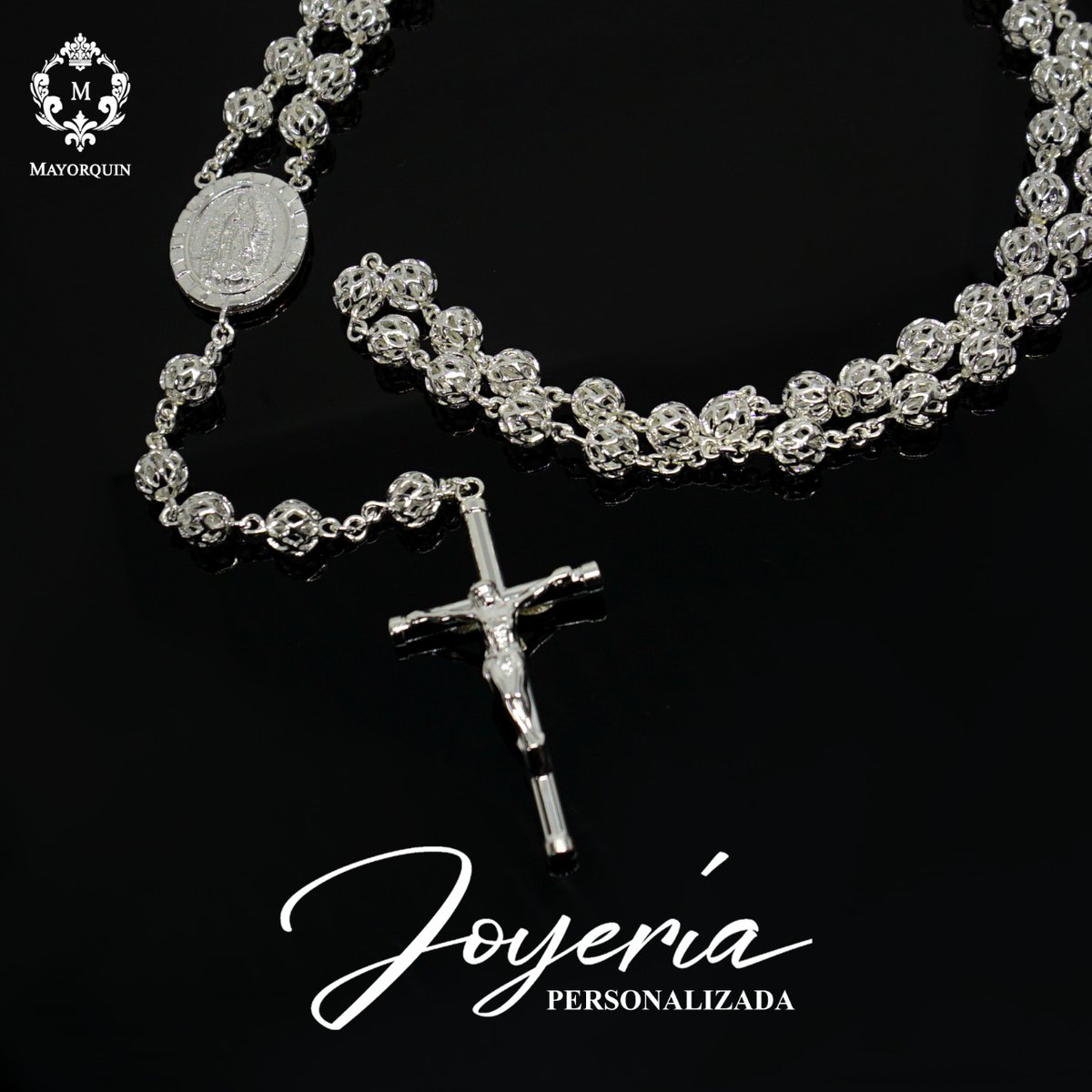 MayorquinJoyas's tweet photo. Este hermoso #Rosario de #Plata puede ser tuyo comunícate con los expertos al +52 3312937798 y te lo mandamos a cualquier parte del mundo de 24 a 72 horas #JoyeríasMayorquin donde tenemos #LUJOATUALCANCE 📲📬🌎💎🇲🇽💯😎#Luxury #Silver https://t.co/Lh1xvtf24n