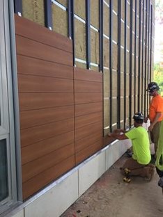 _infraserve's tweet image. Dry Cladding Installation!
Dry wall cladding system provides a means of cladding external and internal wall, quickly and cost effectively with a veneer of genuine clay brick to produce a traditional brick finish to buildings of all types.
#drycladding #drywallinstallation