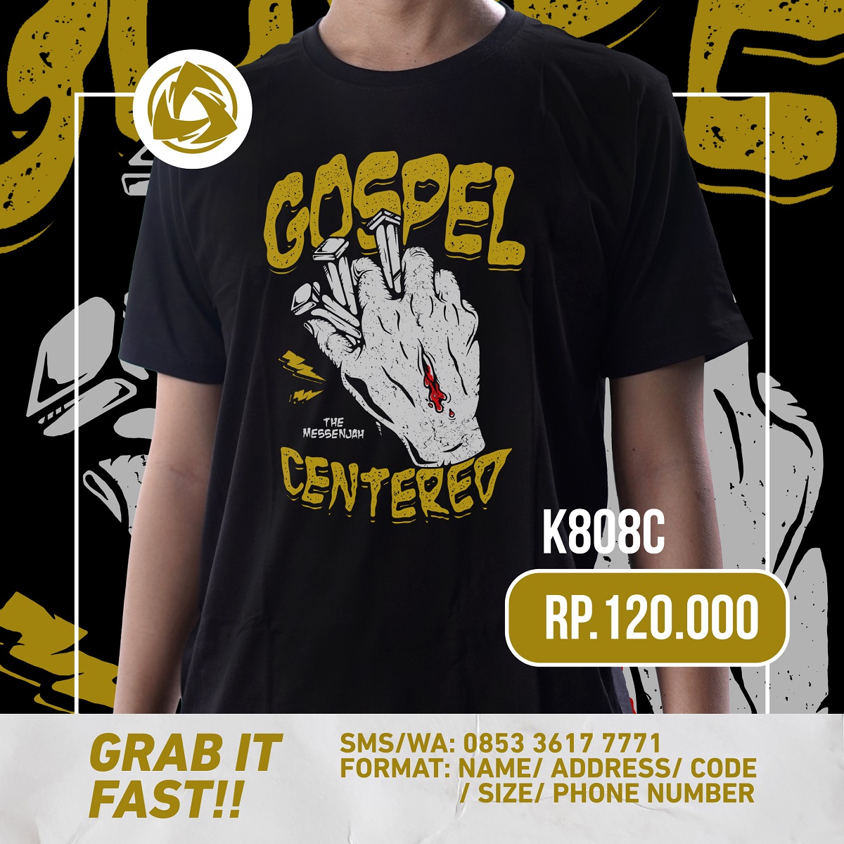 MessenjahCloth's tweet photo. BARU LHOO
Baru Banget edisi paskah
Yakin gak mau diorder

KODE K808C
harga Rp.120.000 {2L 125rb; 3L 130rb}
size ready S - 3L male
sablon Discharge/cabut warna

takiss skuy
chat for more info WA 0853 3617 7771 https://t.co/wlOoDnnQGP