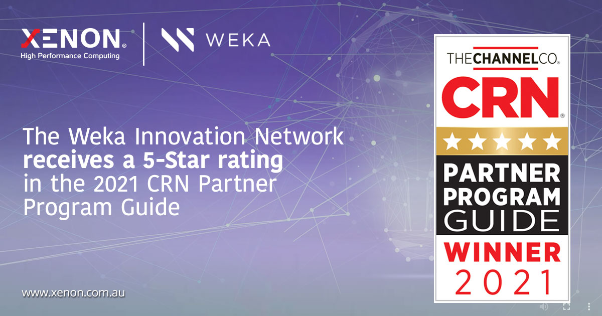 The Weka Innovation Network receives a 5-Star rating in the 2021 <a href="/CRN/">CRN</a> Partner Program Guide. #CRNPPG 

Read the full story: ow.ly/z3W050EbSAW