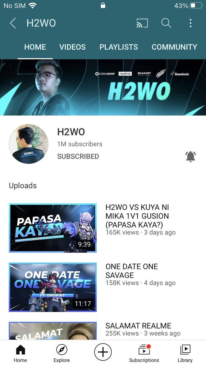 ricky02488218's tweet photo. @mikslmnc congrats h2wo happy 1m https://t.co/tli7EK796z