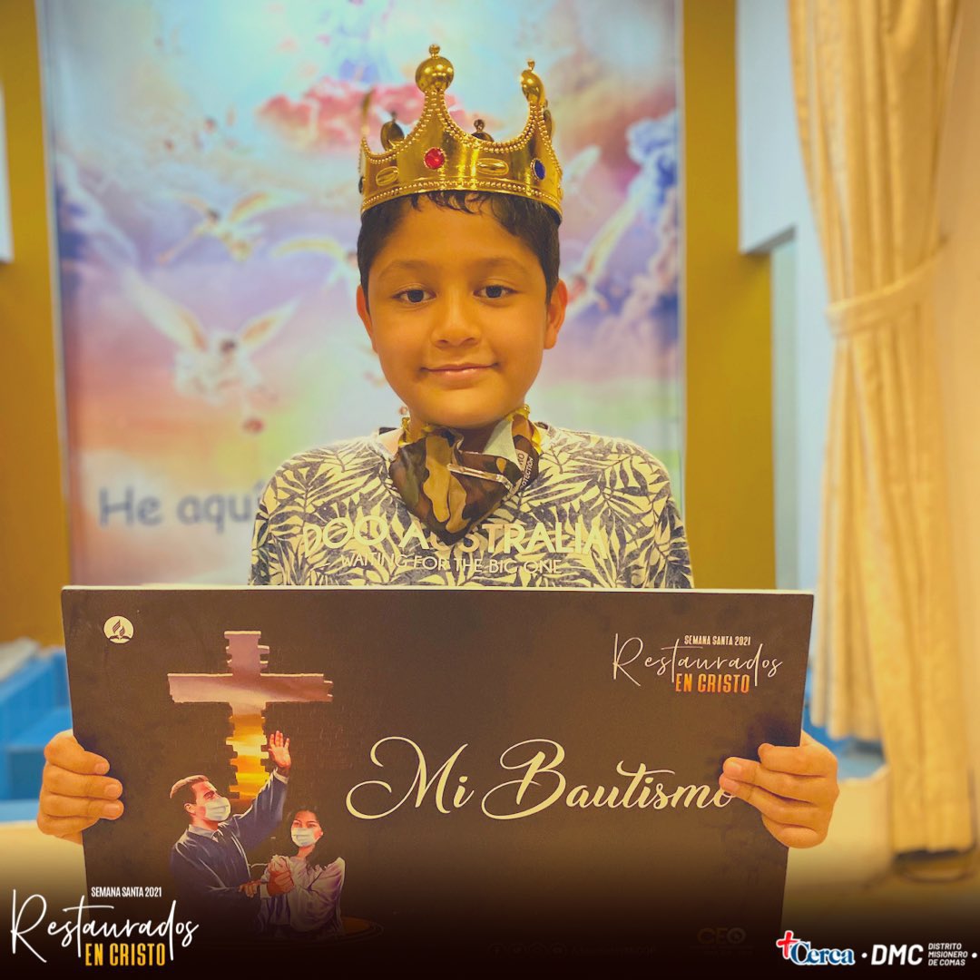 AdventistaMiCOP's tweet image. 👉No hay nada más importante que tu salvación,  #RestauradosEnCristo 
🙏🏻 Primicias de los #CEO Kids del #DMComas