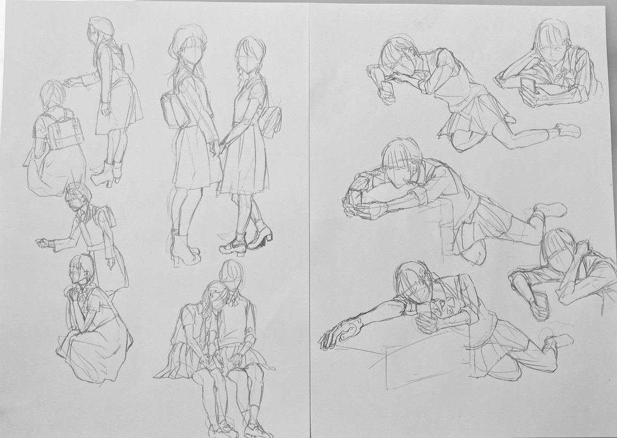 模写 魔都精兵のスレイブ

5分ドローイング 