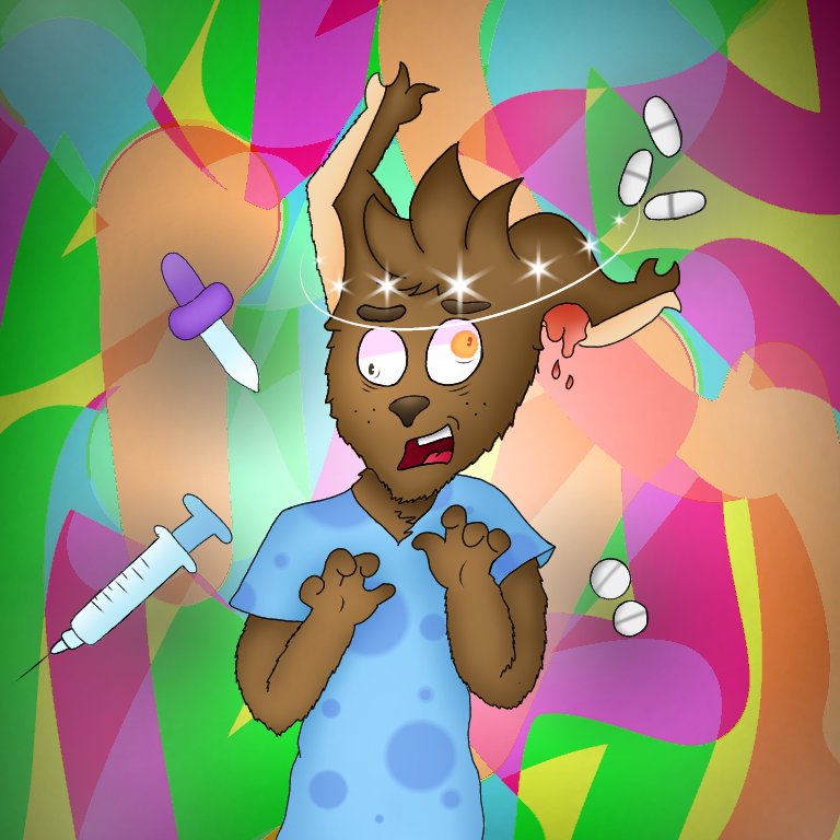 _UTIW_'s tweet photo. Ya fui al médico JAJJAJA 

Después de una inyección, gotas y pastillas ya me siento mejor

Aunque no se si me pasará algo por tomar todo eso hoy JAJAJAJAJA 

1.Drogado ó 2.sobredosis 

Pero por lo menos ya no siento inflamado el oído 👌

#furry #furryart #DigitalArtist https://t.co/i0Q9RhJ6Zz