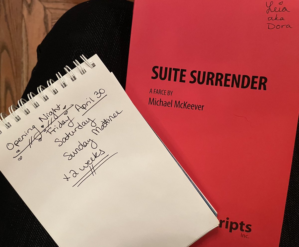 LaPetiteWolfe's tweet photo. I am so excited to play Dora Del Rio or as I’ve affectionately nicknamed her “Dora the Inquisitor”. #ButteTheatre #SuiteSurrender #SmallTownTheathre https://t.co/TLTldrsjIq