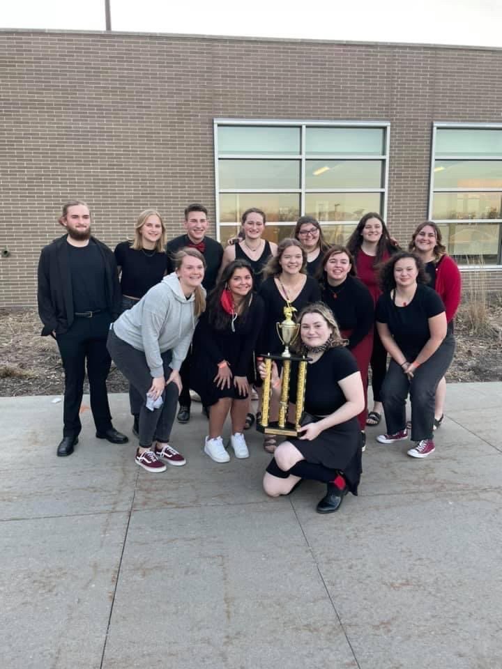 PCM_S_Section's tweet image. PCM is AWESOME ! 

Duly Noted (jazz choir) got second place at the 2A Jazz champs !! 🎼