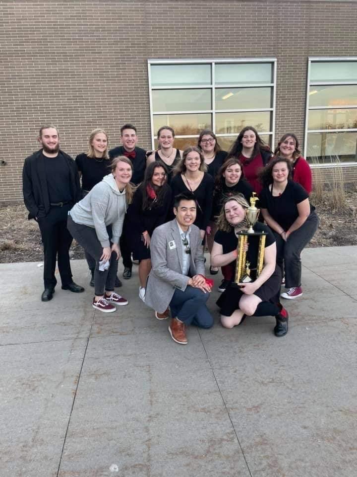PCM_S_Section's tweet image. PCM is AWESOME ! 

Duly Noted (jazz choir) got second place at the 2A Jazz champs !! 🎼