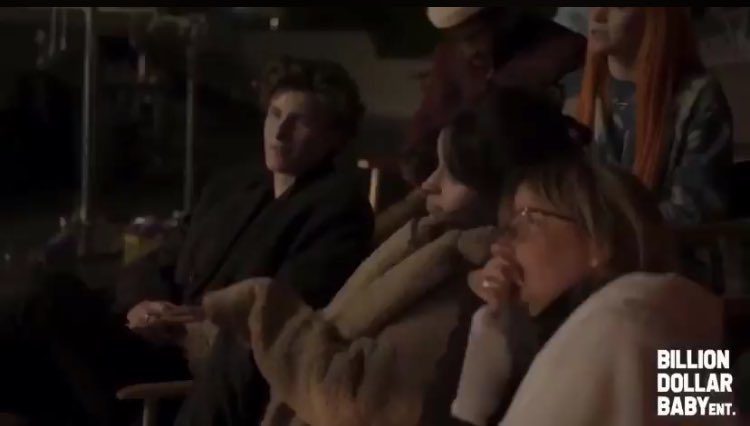 DonnyPFan's tweet photo. Camila coming to support Shawn for his music video gives the same energy as when he went to the set of Camila’s My Oh My music video. 

From “Her thing” and “my thing” to “our thing”.  They’ve become one. https://t.co/RIqoUfjM4l