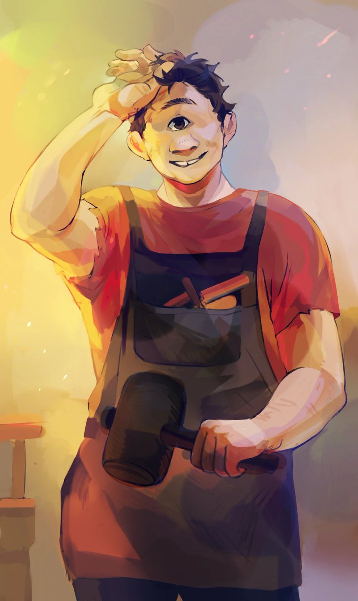 lucas - tyson- tall boi- goofy and clumsy but smarter than people think- just a sweet boy who wants to take care of his friends :(