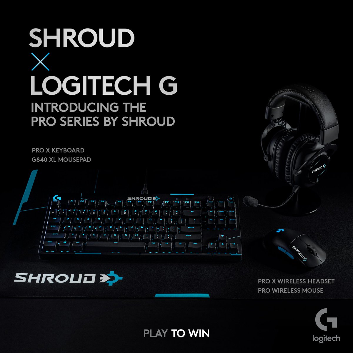 Logitech G Pro Series ++ Shroud Edition 