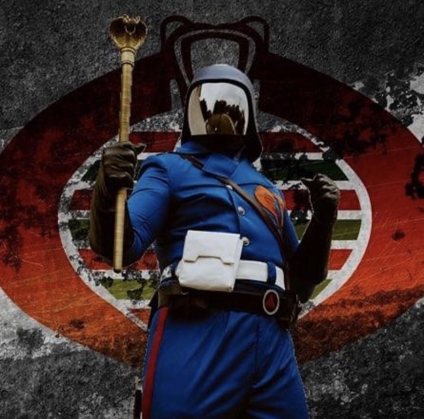 cosplaymandy's tweet photo. I love these pictures of the Cobra Commander cosplay I made as a commission! #cosplay #cosplayer #cobracommander #cobracommandercosplay #gijoe #gijoecommunity #gijoearealamericanhero #gijoecobra #gijoecosplay #gijoecosplayer #gijoecostume #gijoecostumeclub #gijoecosplayers https://t.co/2kEcwBWfwt
