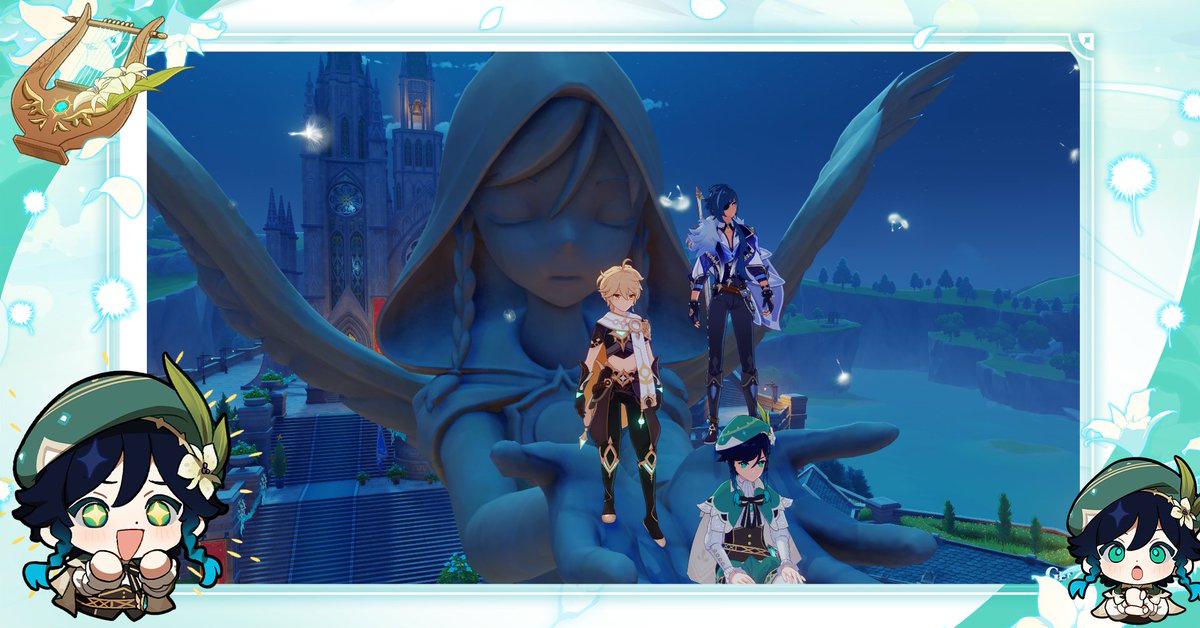 Wonderful friends 💖

#GenshinImpact #WindblumeSnapshots