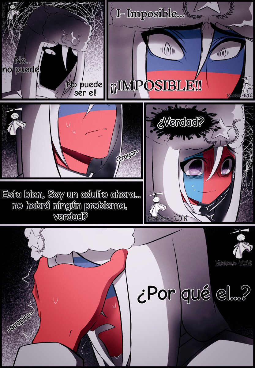 MadaraEJN's tweet photo. HOMOFOBIA
Cap 1/ Pag 17-18-19
#CountryHumans #homofobiaComic #homofobiaComicCH #countryhumansrussia #countryhumansmexico #countryhumansamerica 
Próxima actualización
100 Comentarios
200 Retwitt
2k like's 
Preguntas? En los comentarios ^^ 
Apoyen al autora original @CeciRockslml https://t.co/7CKKN68cr5