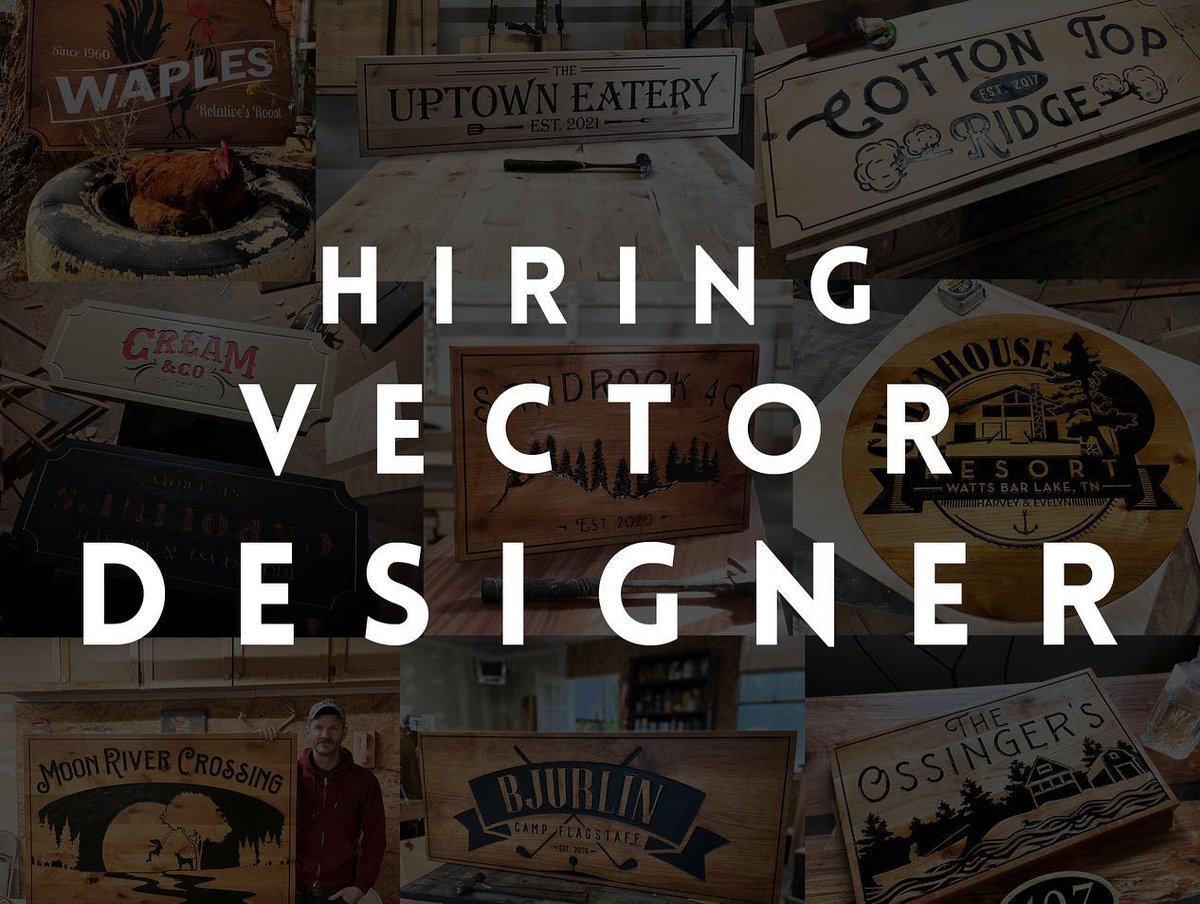 fatbison's tweet photo. SEEKING VECTOR-BASED GRAPHIC DESIGNER. We're looking for a remote, freelancing graphic designer who can create elegan...https://t.co/p07WXmAQU9 https://t.co/ZQsYlcogbX