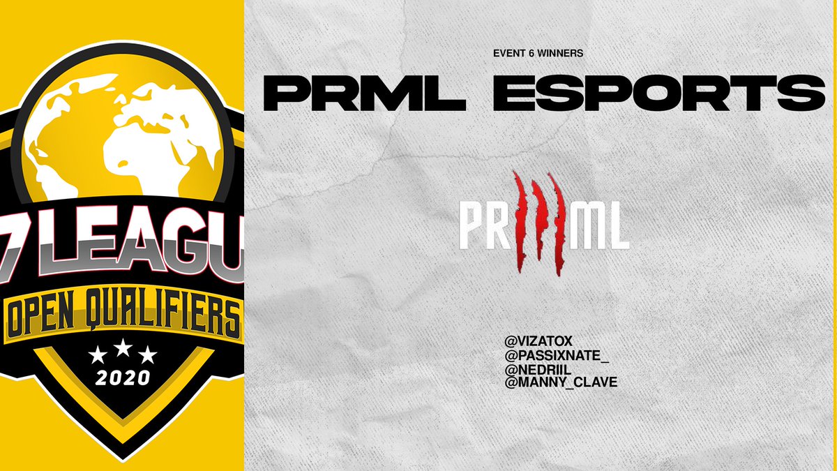 Congratulations to your Event # 6⃣ CHAMPS!
100 Pts. + For their K7Q Season. 

@Viztox 
<a href="/Passixnate_/">Passion</a> 
<a href="/Nedriil/">!play Me Duele</a> 
<a href="/Manny_clave/">Manny</a>