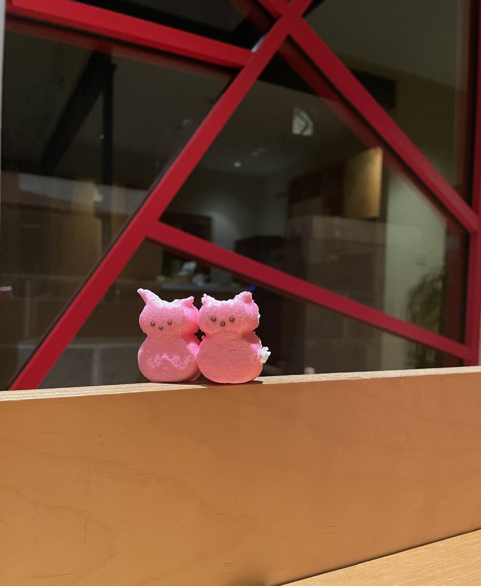 pemorywalker's tweet photo. #peepsonality yup.  I like the ears best! @PEEPSBrand https://t.co/jpgzQ9fod3