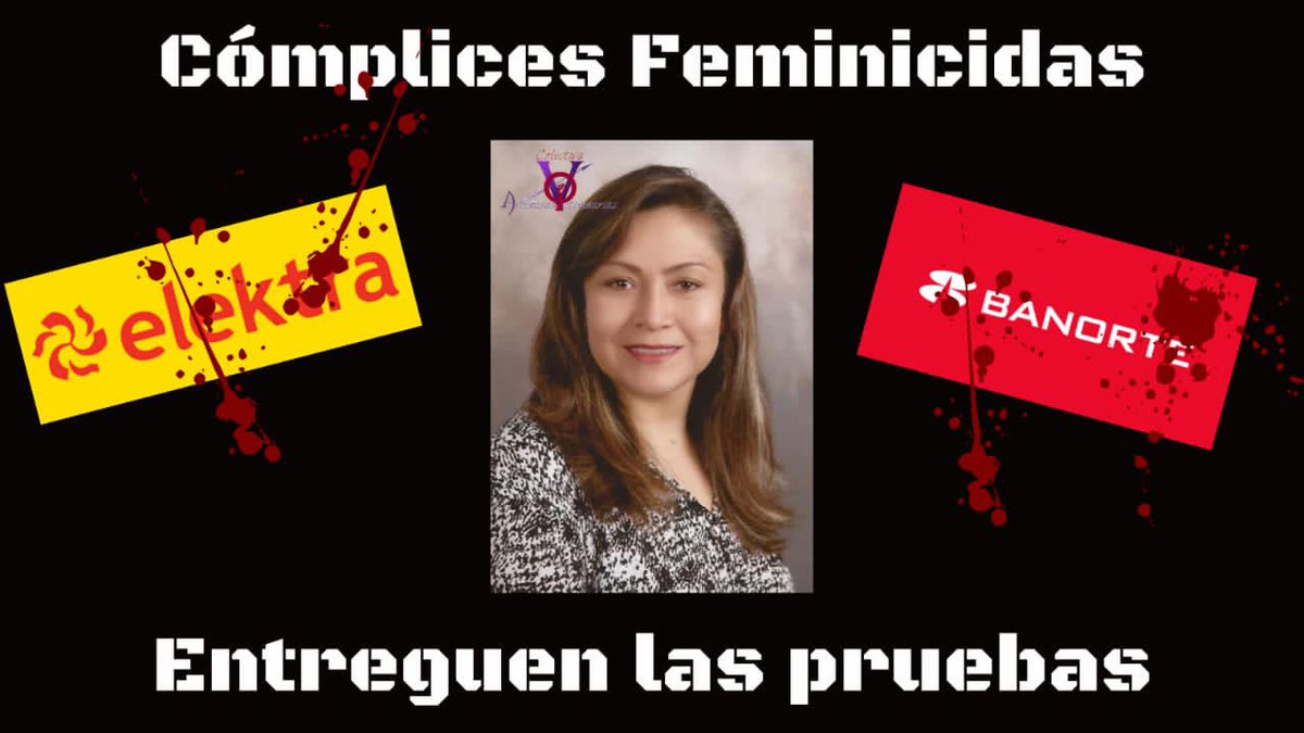 Ana04694201's tweet photo. @Banorte_mx @Tiendas_Elektra presenten la información que requiere @FiscaliaCDMX para continuar con el caso de Marilú
#JusticiaParaMarilu #BanorteYElektraComplices
@GFBanorte_mx @Claudiashein @ErnestinaGodoy_ @CarlosHankG
@BanorteEscucha @RicardoBSalinas @gruposalinas https://t.co/brLvanKmUy
