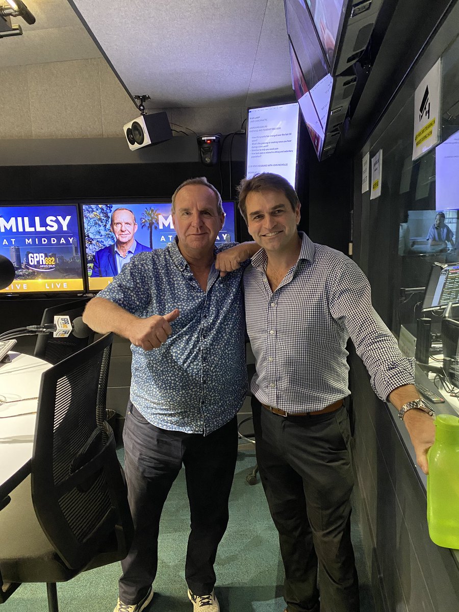 lampchiro's tweet photo. Great chat on the @6PRPerth yesterday, thanks #millsyatmidday and thanks for the callers, hope I helped enough with your Heath questions. 93619300 https://t.co/aNNddYjq8g