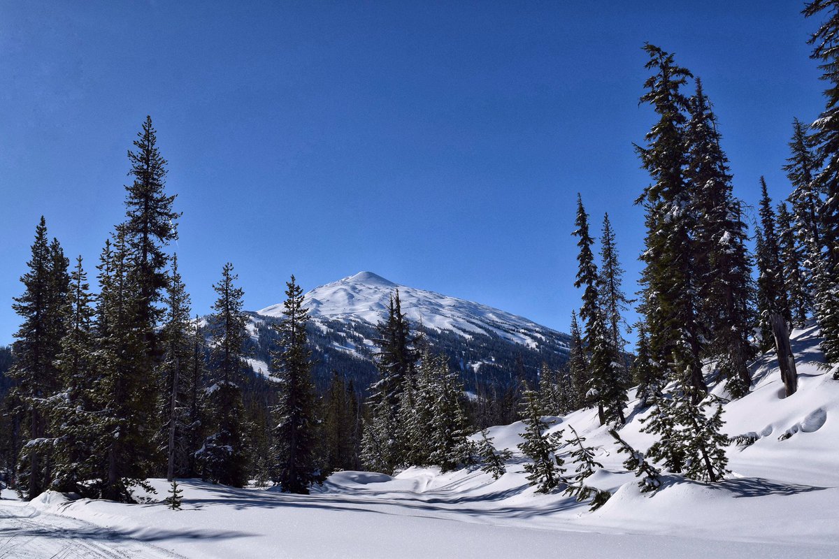 Photographic artwork for sale at Fine Art America. fineartamerica.com/featured/cross… #mtbachelor #landscape #nature #snow