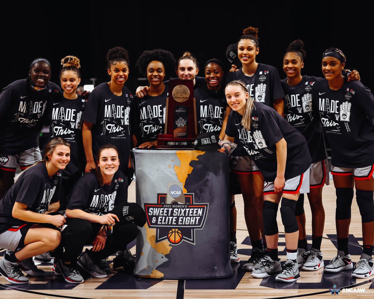 MarchMadnessWBB's tweet photo. #WFinalFour 

#ncaaW x @UConnWBB https://t.co/30w87GfWYD