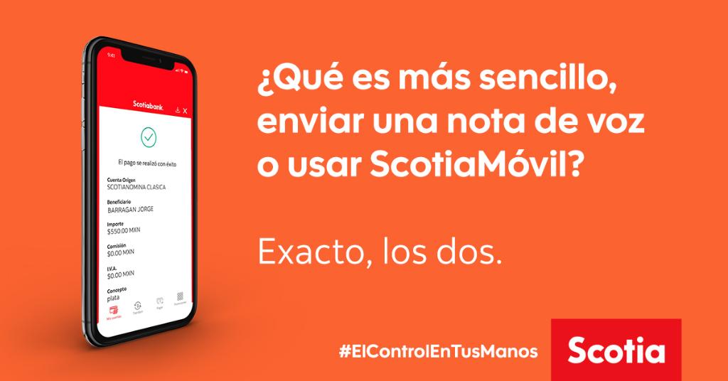ScotiabankMX's tweet photo. ¿Y por qué es igual de sencillo? Porque en minutos puedes conocer toda tu actividad financiera a la hora que sea y desde dónde estés. Recuerda que con Scotiabank tienes #ElControlEnTusManos.
Conoce todo lo que puedes hacer desde tu app 👉https://t.co/zTnoEqn00V https://t.co/FGUFjsZfVZ