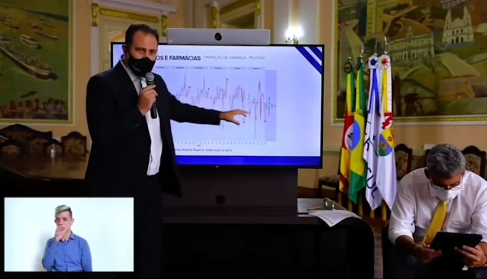 Locusonline's tweet photo. Vice-prefeito de Porto Alegre prova que fechar mercados aos finais de semana gera mais aglomeração: Jesael Duarte da Silva - https://t.co/PrmCvCYXza https://t.co/gZTDKUAQVN