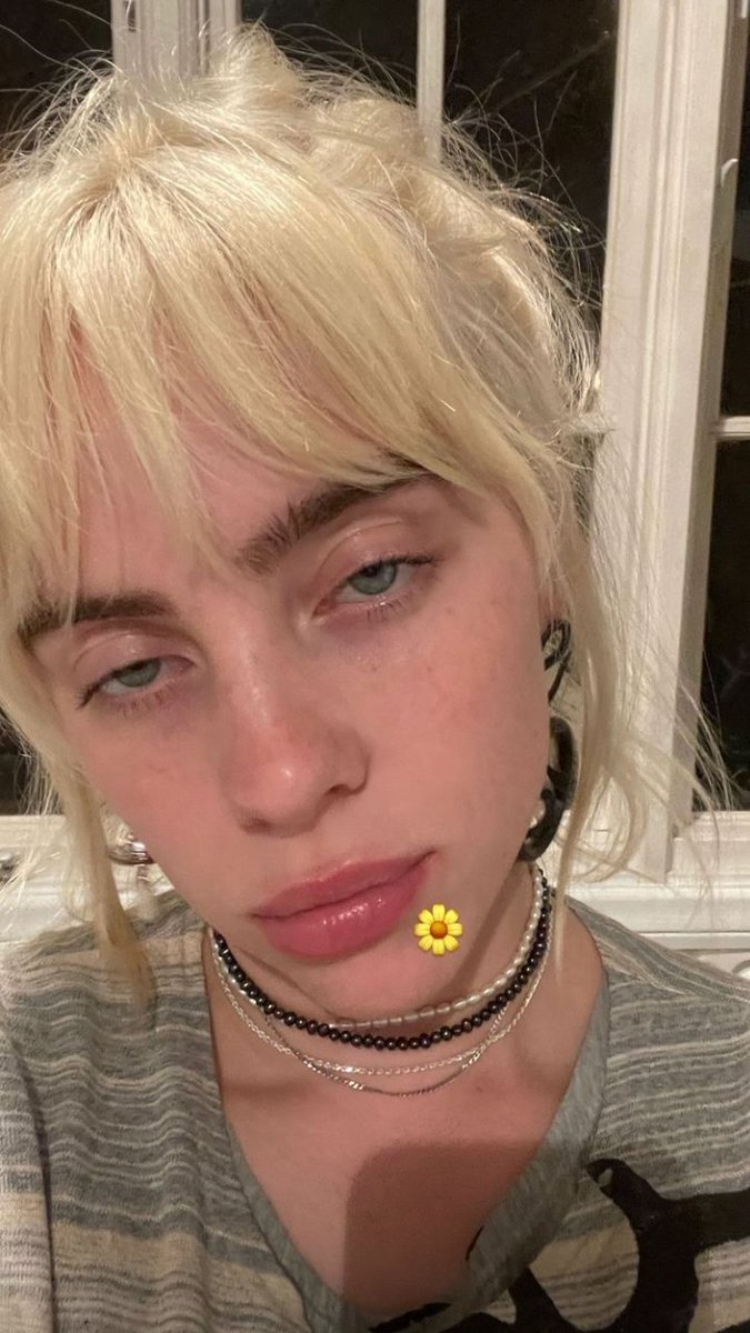 BillieEilishBR's tweet photo. Billie Eilish via Story do Instagram. https://t.co/8jNggsRvvY