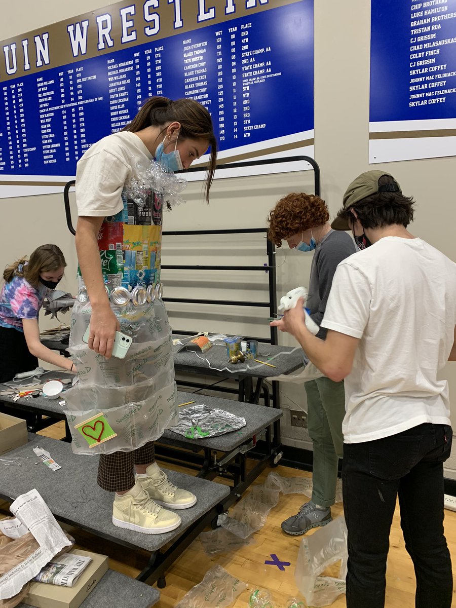 wcsBHShm's tweet photo. County wide Art Throwdown- 14 schools sent artist teams to compete in drawing- painting- and sculpture on the fly! The olympics of art &amp; BHS artists took an overall 2nd place in their first year competing!!! Congratulations Bruins! Your integrity &amp; teamwork inspire! @wcsBHS ❤️ https://t.co/ZbHIk7yQyb