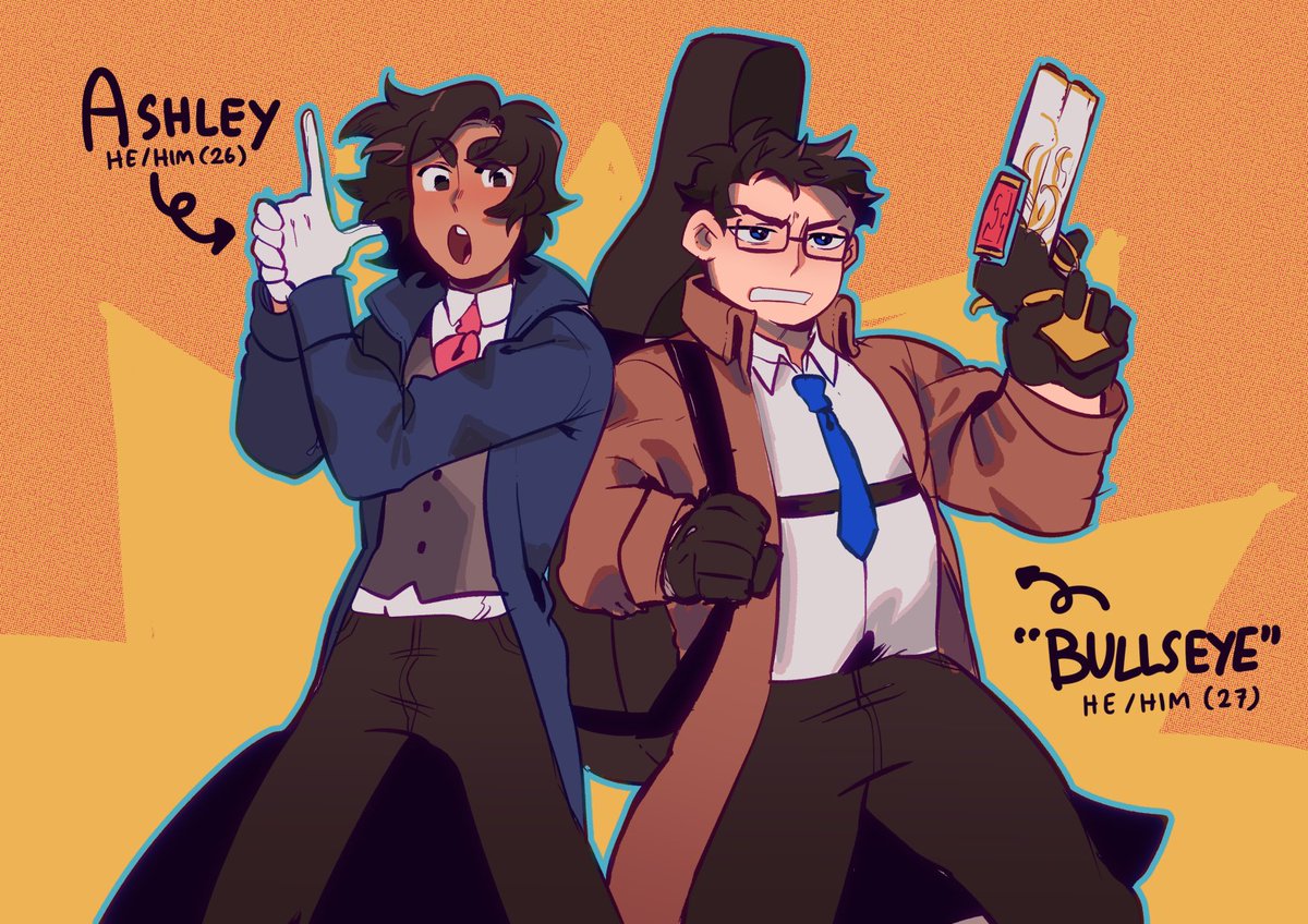 Hiya hiya #VisibleWomen my name is Shelfy and i make webcomics!

If you like detective mystery, magic and silly cases, check out Judas Kiss! It would mean a lot!

?Comic: https://t.co/TSE1ZYikH6

?Instagram: https://t.co/6FDQ1L8ro8 