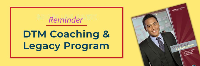 Toastmasters86: Reminder: Deadline extension June 30, 2021
#Toastmasters International granted an extension for members striving to achieve their ALS or DTM under the Legacy Program. toastmasters86.org/images/Corresp…