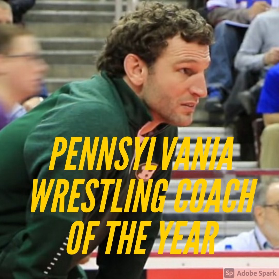 fh_wrestling's tweet photo. 🚨Huge Announcement!! 🚨

Forest Hills Wrestling Coach Jake Strayer has been named Pennsylvania’s AA Wrestling Coach of the Year by the Pennsylvania Wrestling Coaches Association!!!

       Congratulations, Coach!!! https://t.co/LXxdaNfW8v