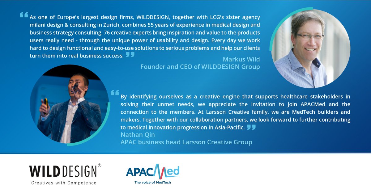 #Medical User Experience #Design can help craft a positive experience for #healthcare consumers, caregivers as well as physicians and nurses. We are delighted to welcome <a href="/wilddesigngroup/">WILDDESIGN</a>, which aims to help #MedTech companies uncover meaningful #innovation. #MedicalDevices