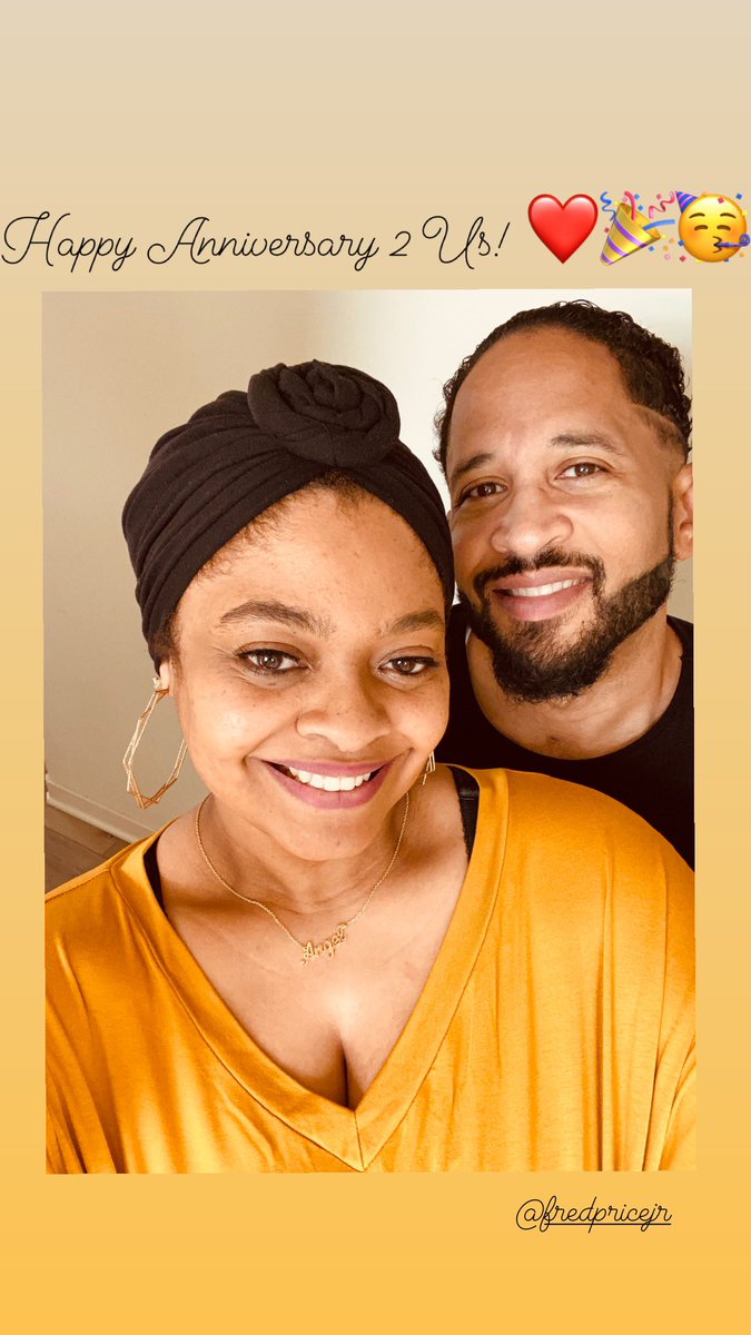 MrsAngelPrice's tweet image. Happy 19th Anniversary Babe! @fredpricejr 
Love you to the Moon! 💙🥳💪🏽
#marriedwithchildren #married19 #together24 #BestFriends #MartinAndGina
